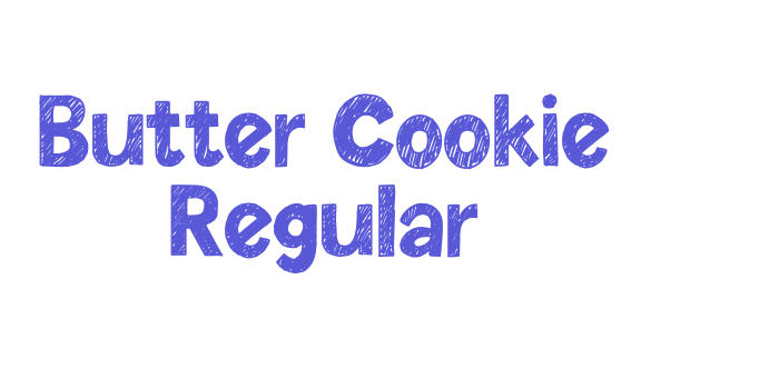 Butter Cookie Regular Font Download