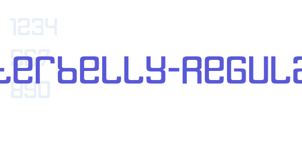 Butterbelly-Regular font free