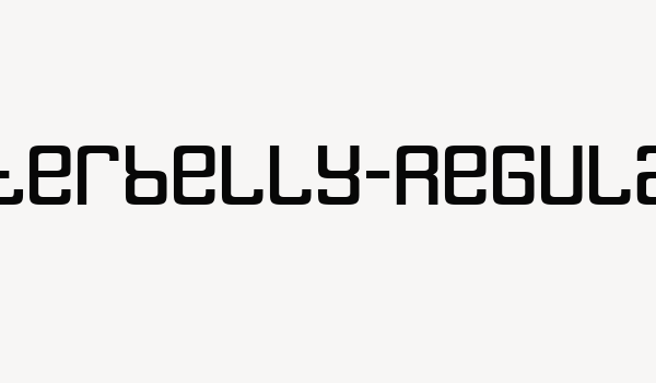 Butterbelly-Regular Font