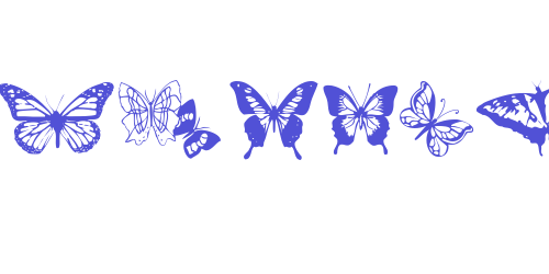 Butterflies-font-download