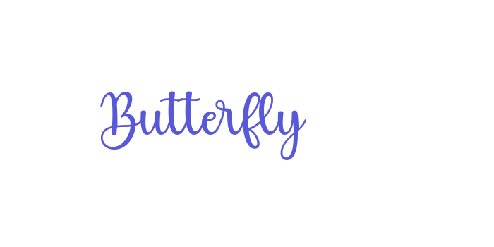 Butterfly Font Download