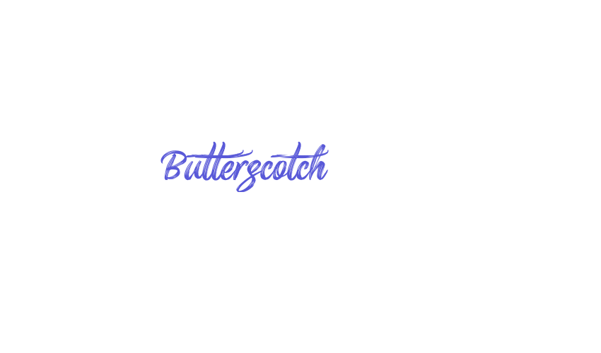 Butterscotch Font