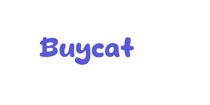 Buycat Font Download