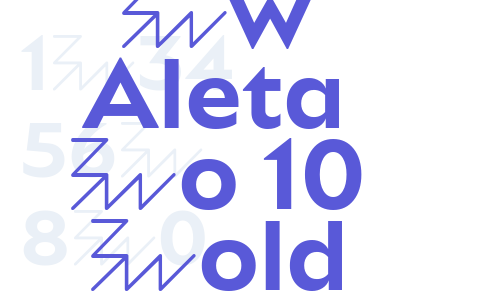 Bw Aleta No 10 Bold Font Download