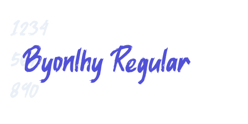 Byonlhy Regular-font-download