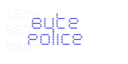 Byte Police-font-download