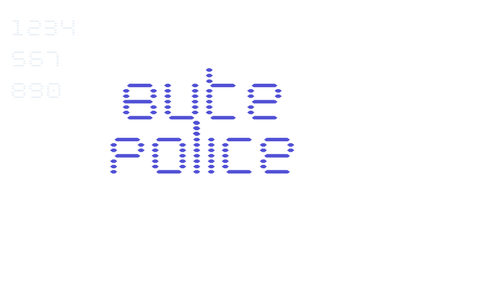 Byte Police-font-download