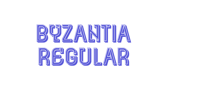 Byzantia Regular Font Download