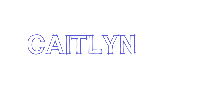 CAITLYN Font Download