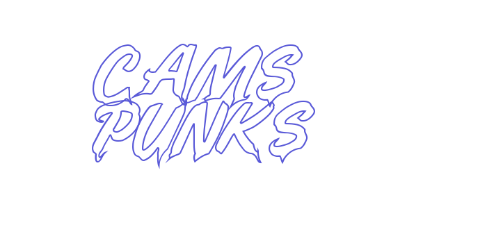 CAMS PUNKS Font Download