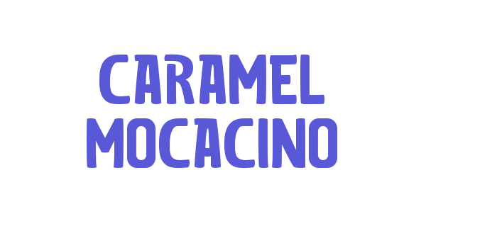 CARAMEL MOCACINO Font