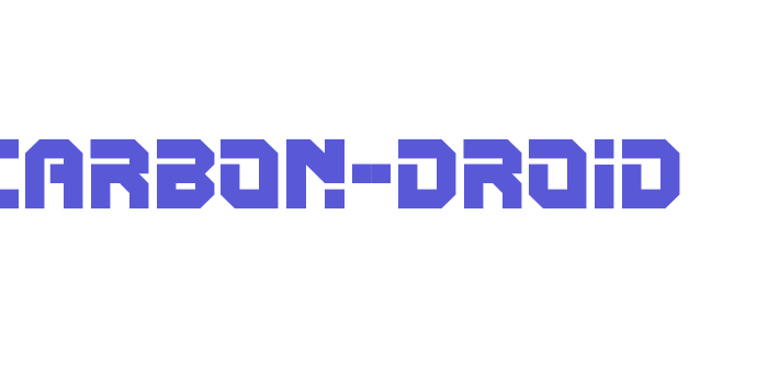 CARBON-DROID Font Download