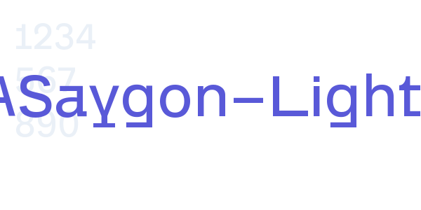 CASaygon-Light font free