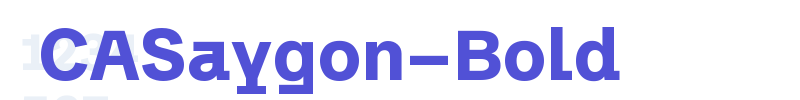 CASaygon-Bold-font