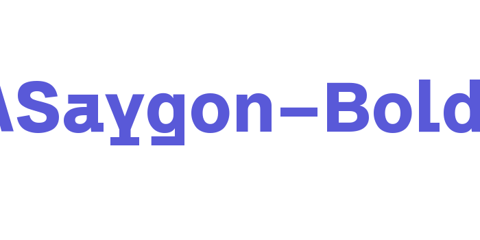 CASaygon-Bold Font