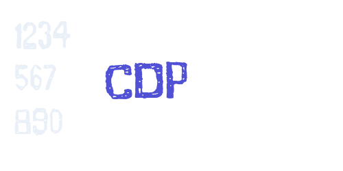 CDP-font-download