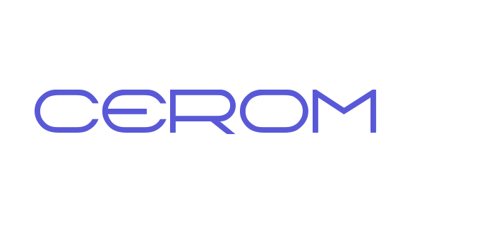 CEROM Font Download