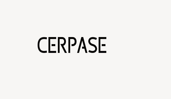 CERPASE Font