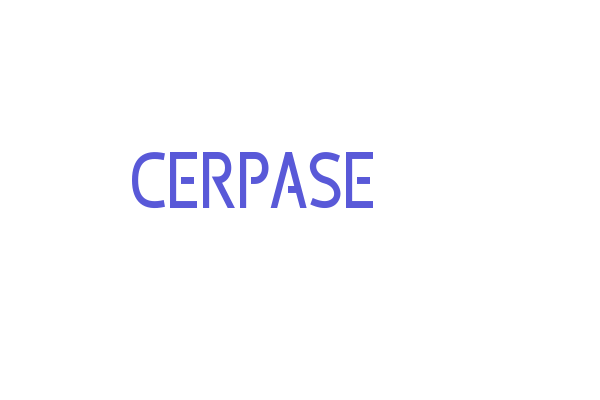 CERPASE Font