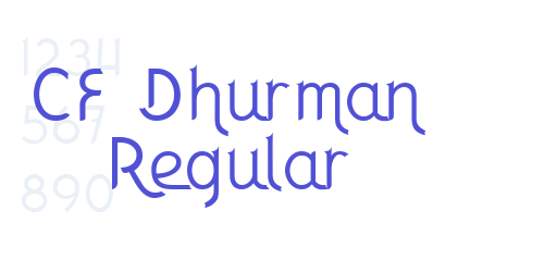 CF Dhurman Regular-font-download