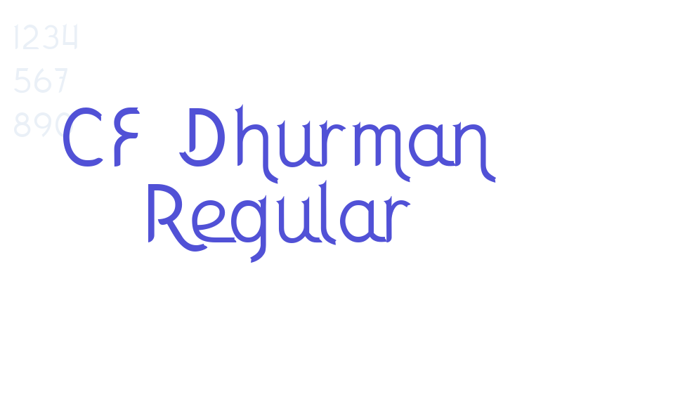 CF Dhurman Regular-font-download