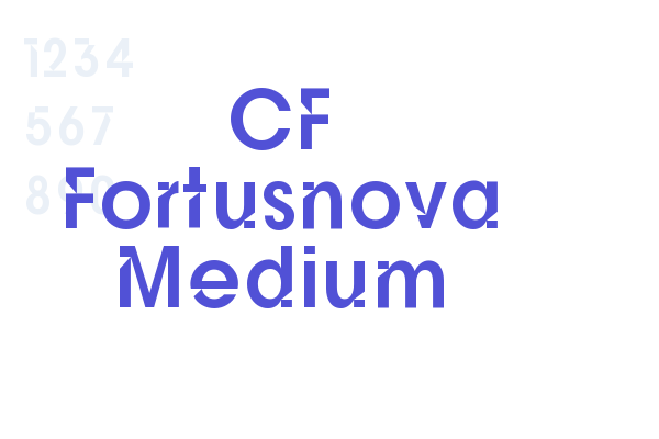 CF Fortusnova Medium