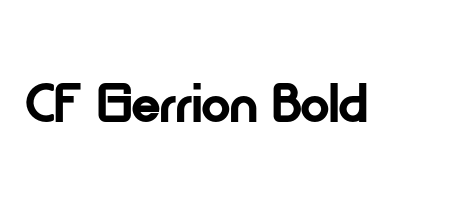 CF Gerrion Bold