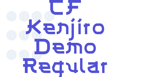 CF Kenjiro Demo Regular-font-download