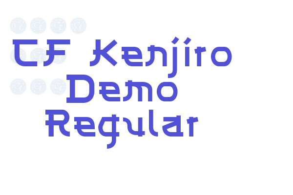 CF Kenjiro Demo Regular