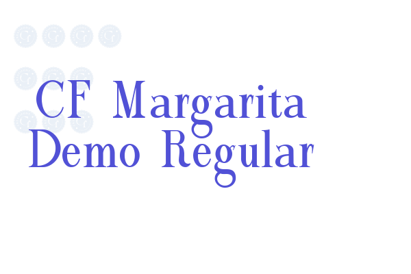 CF Margarita Demo Regular