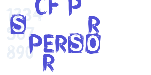 CF Punk Songwriter Rough PERSO Regular-font-download