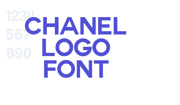 CHANEL Logo Font font download