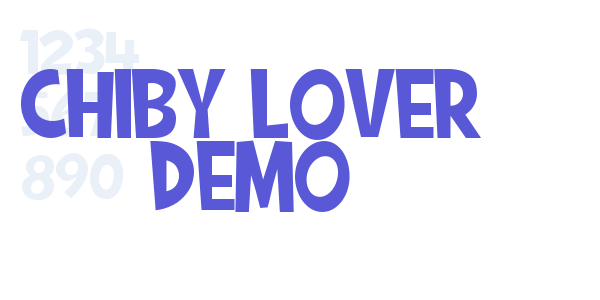 CHIBY LOVER DEMO font free