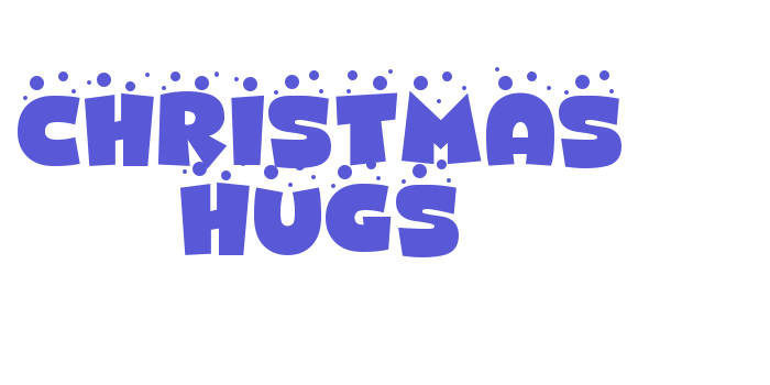 CHRISTMAS HUGS Font Download