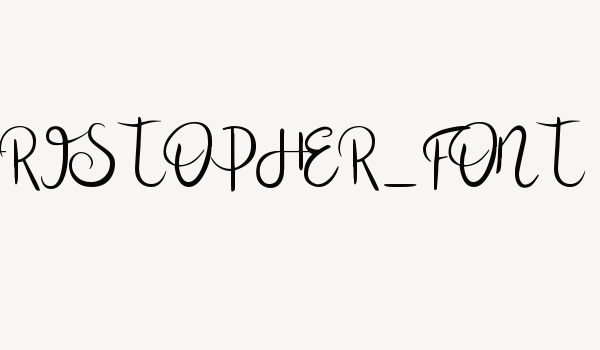 CHRISTOPHER_FONT Font