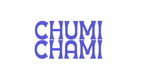 CHUMI CHAMI Font Download