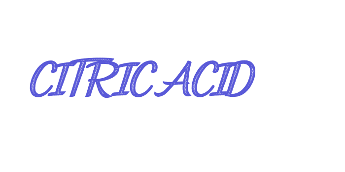 CITRICACID Font Download