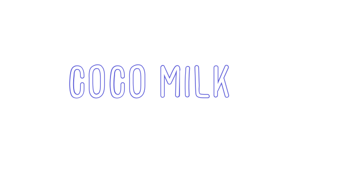 COCO MILK Font Download