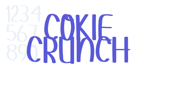 COKIE CRUNCH font