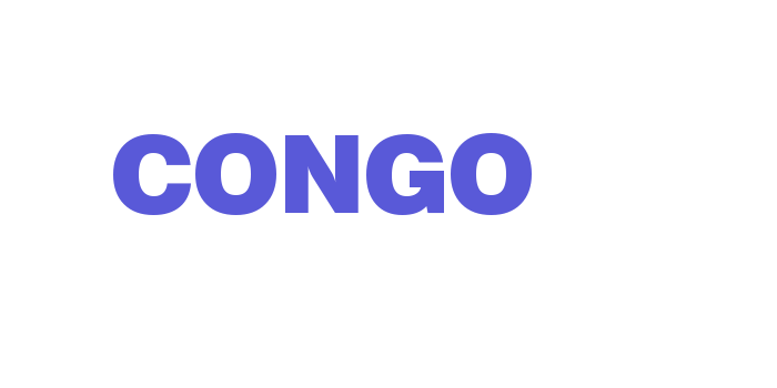 CONGO Font