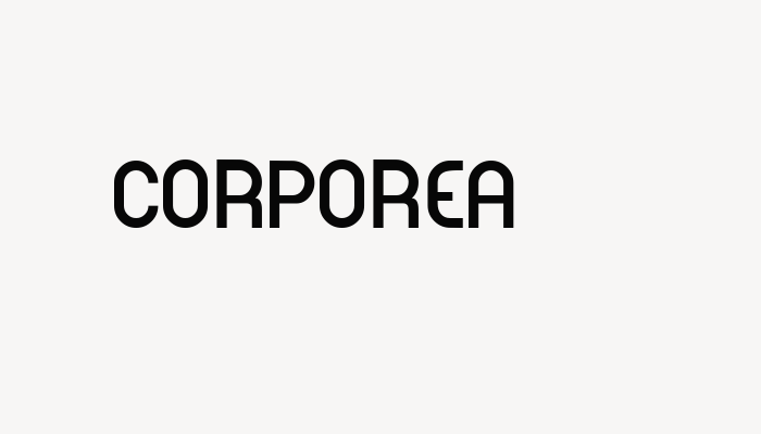 CORPOREA font download