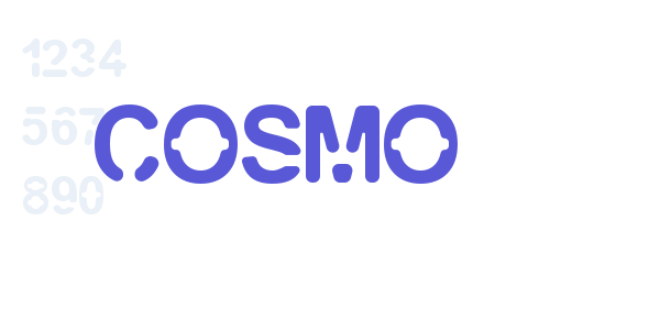 COSMO font free