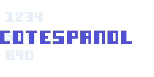 COTESPANOL-font-download