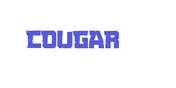 COUGAR Font