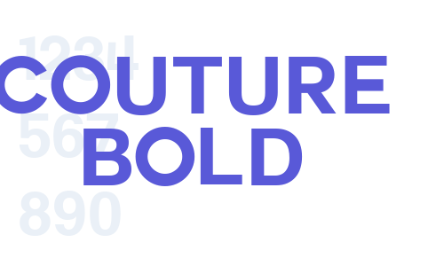 COUTURE Bold Font