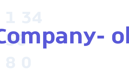 CPCompany-Bold Font Download