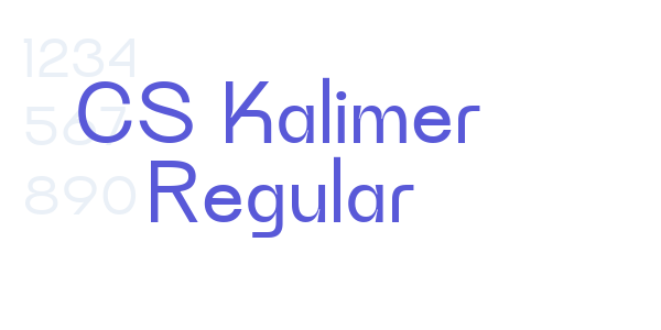 CS Kalimer Regular font free