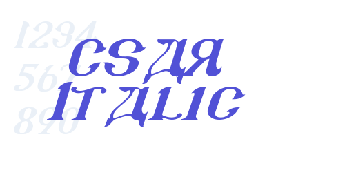 CSAR Italic-font-download