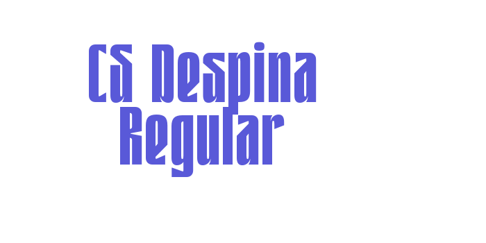 CS Despina Regular Font