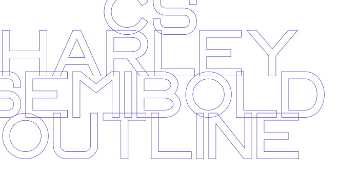 CS Harley Semibold Outline Font Download